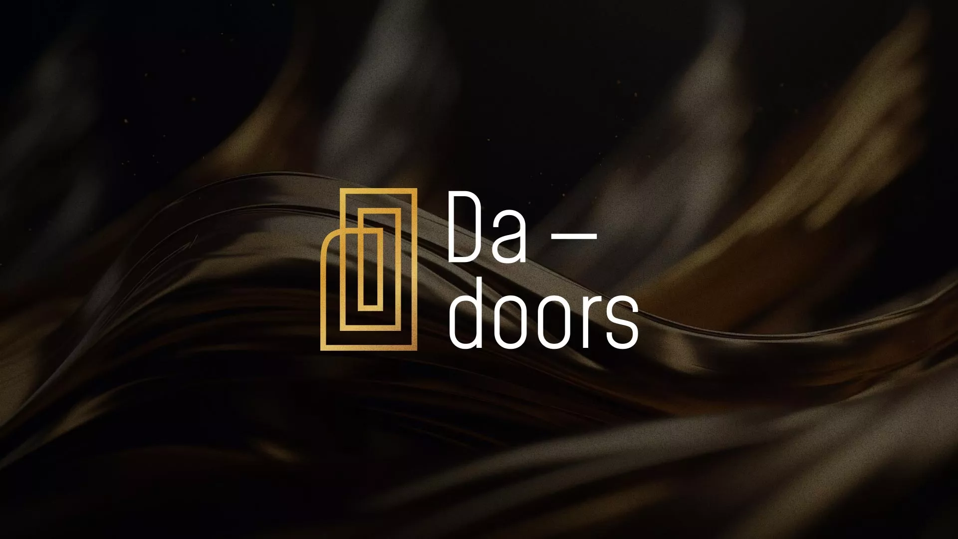 Разработка логотипа для компании «DA-DOORS» в Бокситогорске